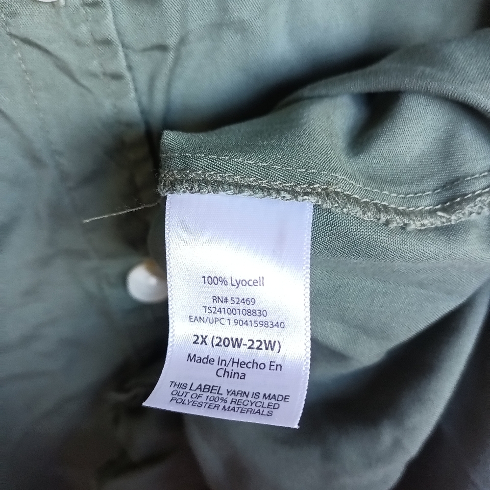 🆕 Terra & Sky Collar Shirt Dress - Picture 5 of 8